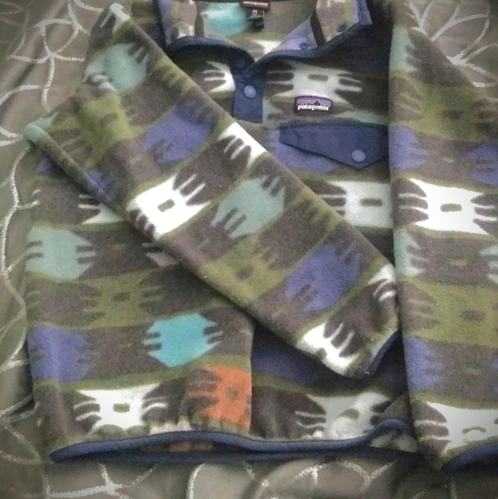 Patagonia Pullover, never worn. Kids 5/6